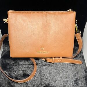 Nanette Lepore 2-Way Tan Crossbody Bag